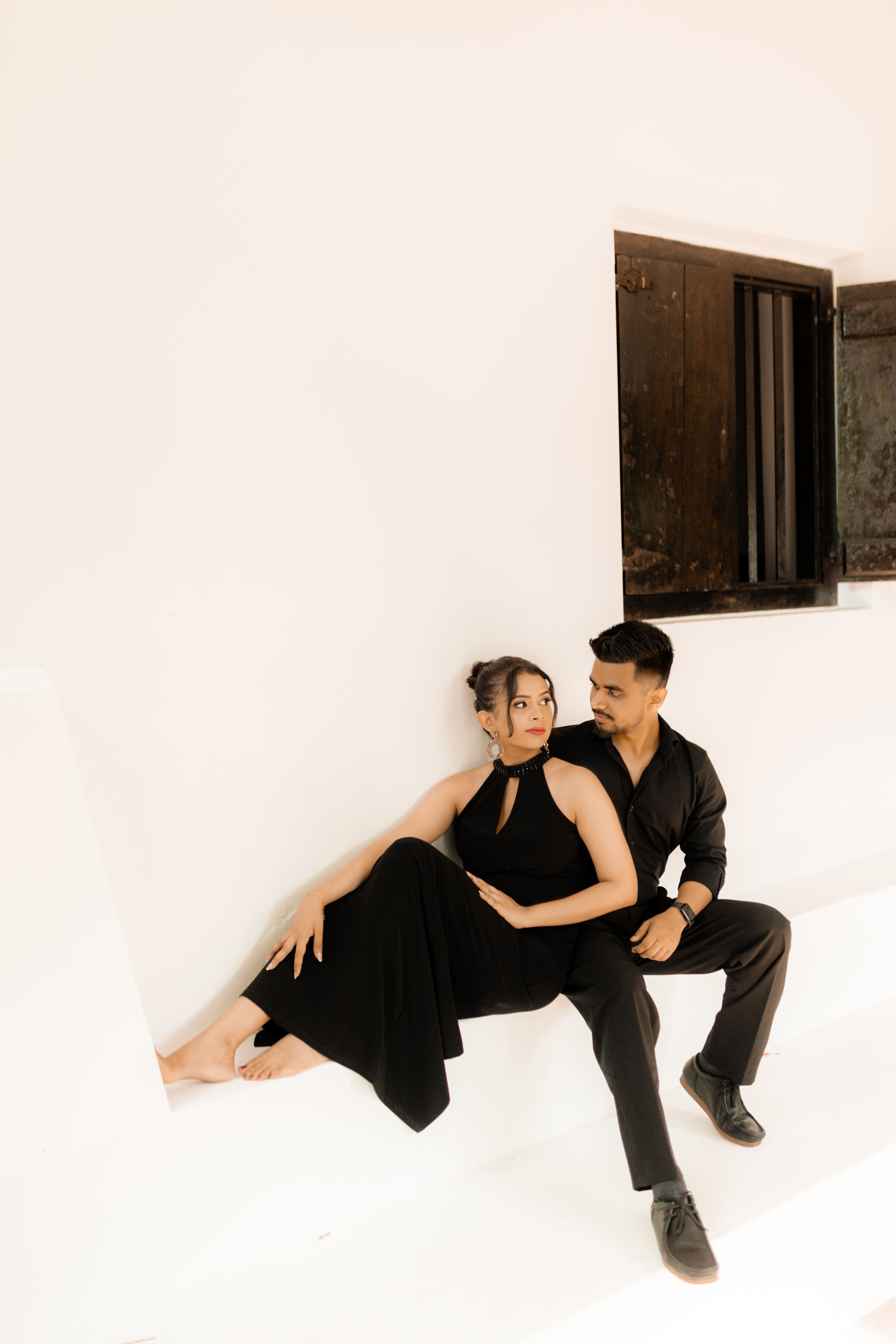 White walls
